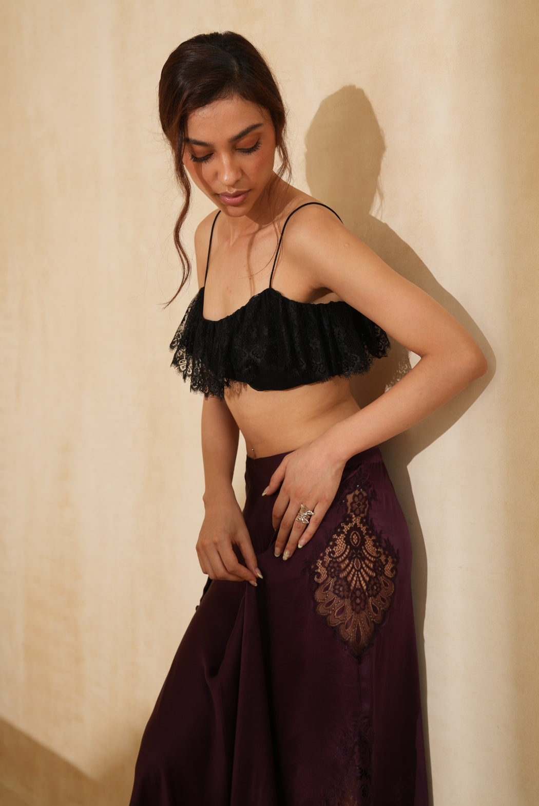 Black Fringe Bralette