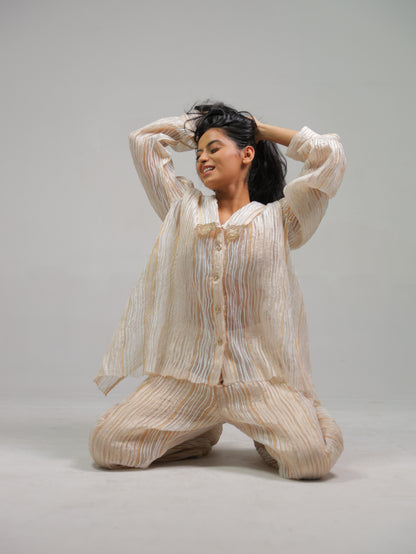 MOONLIGHT SHEEN | Trouser
