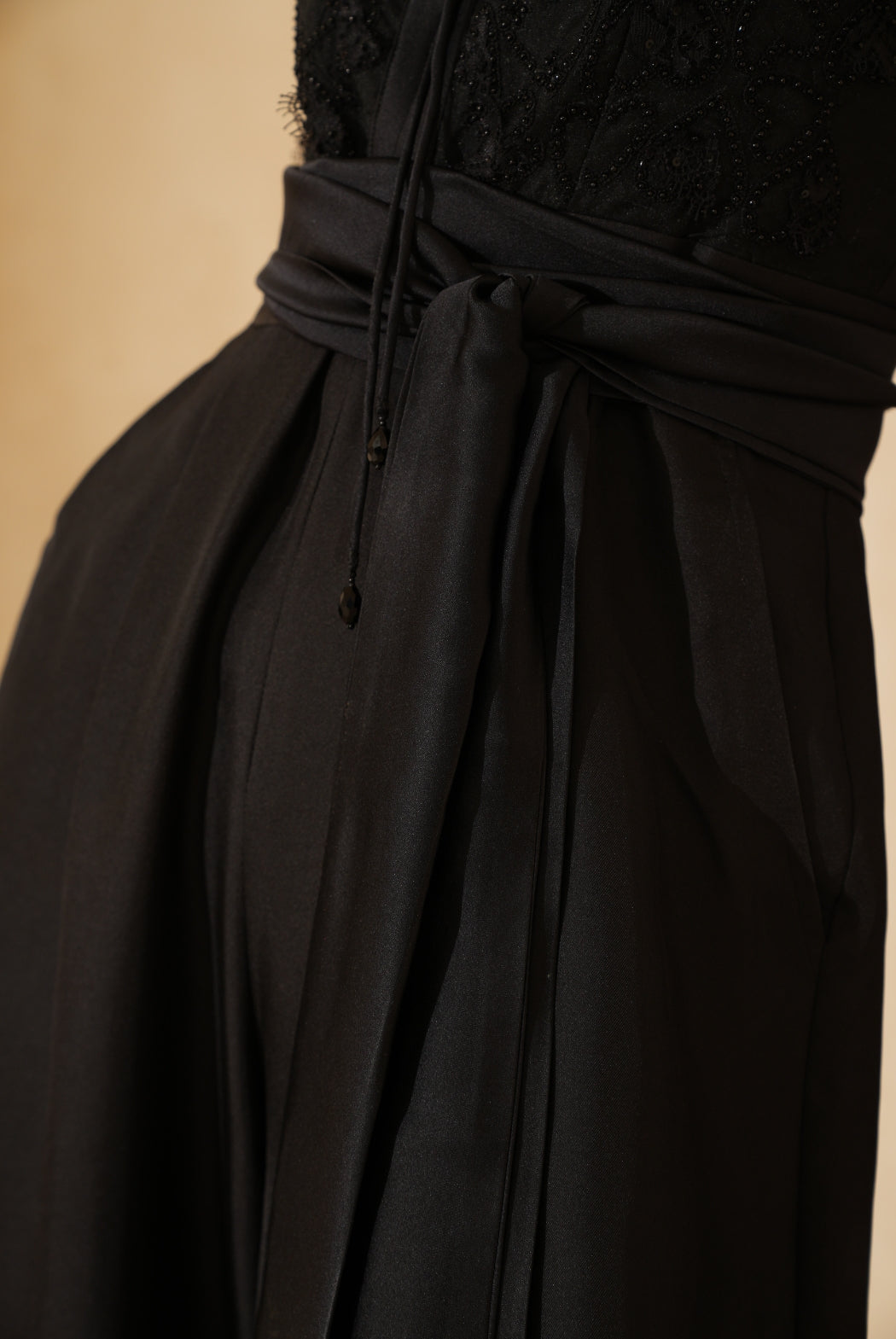 Black Flowy Jumpsuit