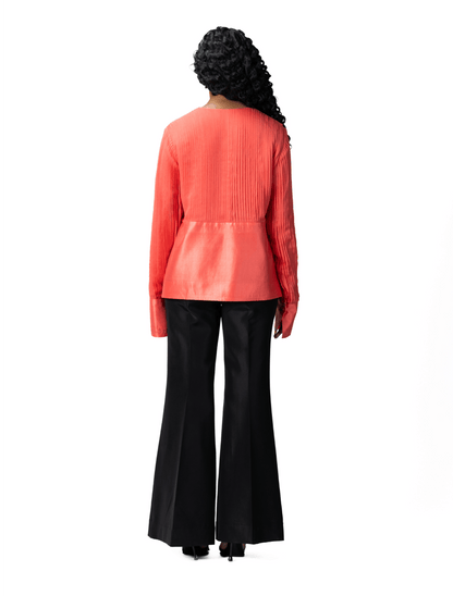 Peach Lined Top