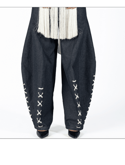 White Cross Jeans