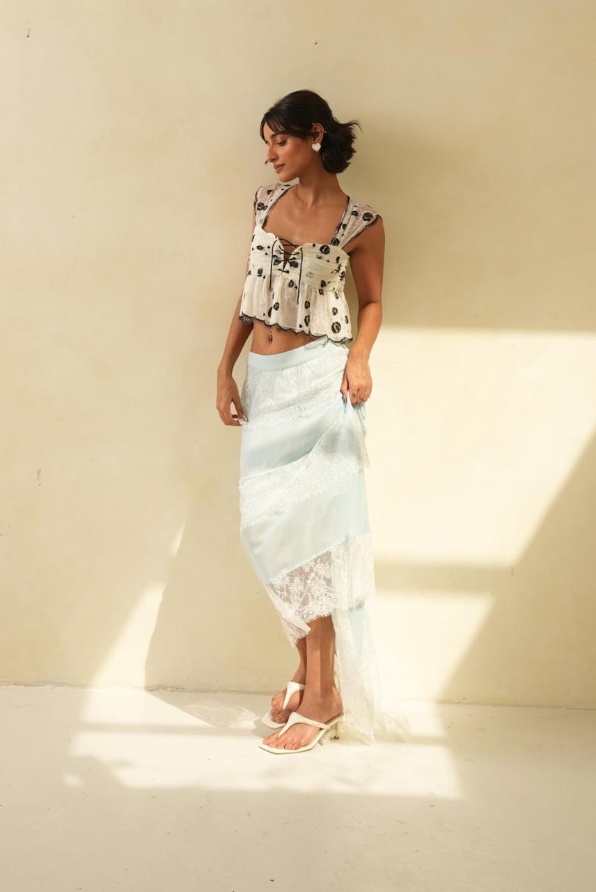 Moonstone Blue Skirt